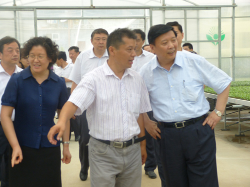 原省長(zhǎng)姜大明視察安信公司